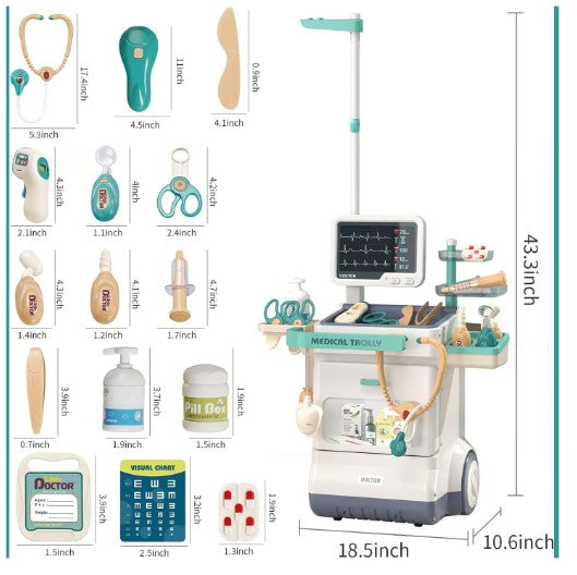 Juguete Didáctico Doctor 3 en 1 con 28 Accesorios